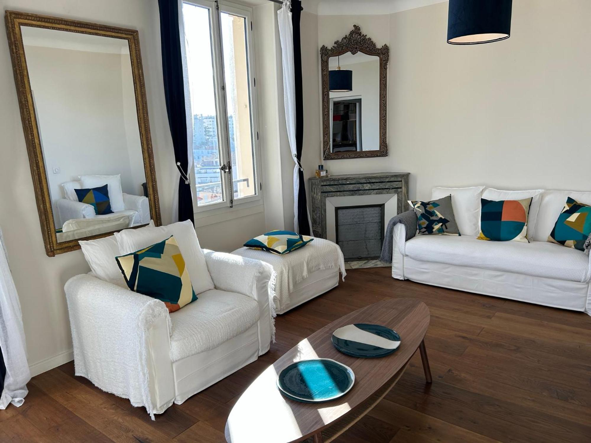 Spacieux Proche Palais Festival Appartement Cannes
