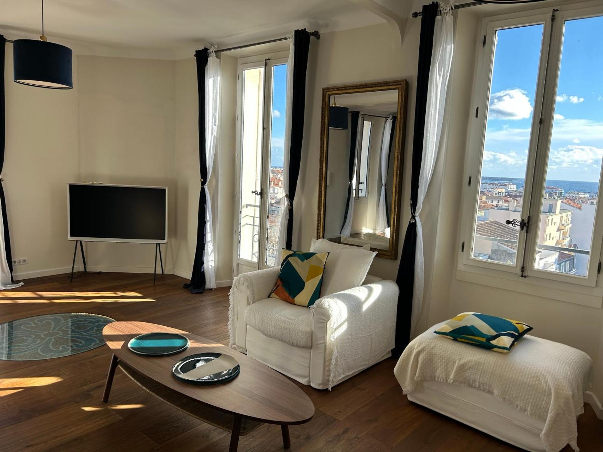 Appartement Spacieux Proche Palais Festival Cannes